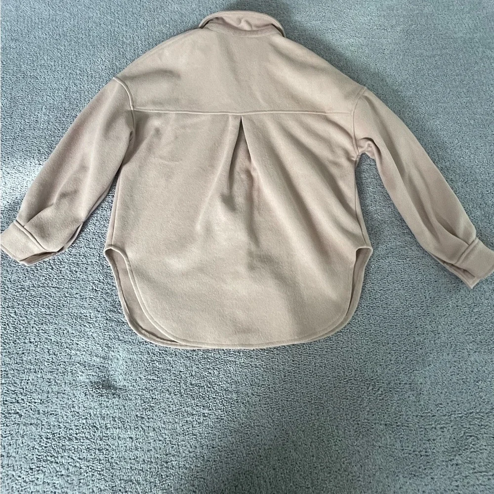 Pink Button-Up Shacket - Picture 7 of 8